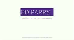 Desktop Screenshot of edparry.com